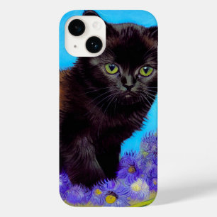 Van Gogh Cat and Flowers Case-Mate iPhone 14 Case