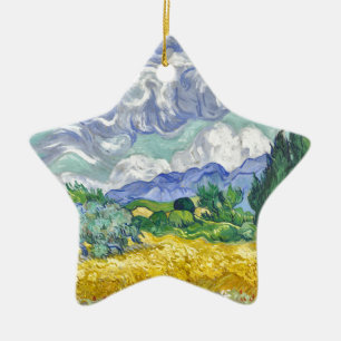 Van gogh ceramic ornament