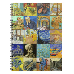 Van Gogh Colllage Notebook