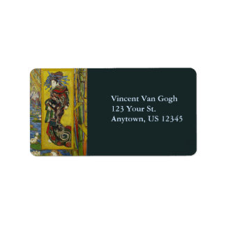 Van Gogh Courtesan after Eisen Label