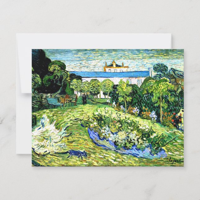 Van Gogh - Daubigny's Garden Card (Front)