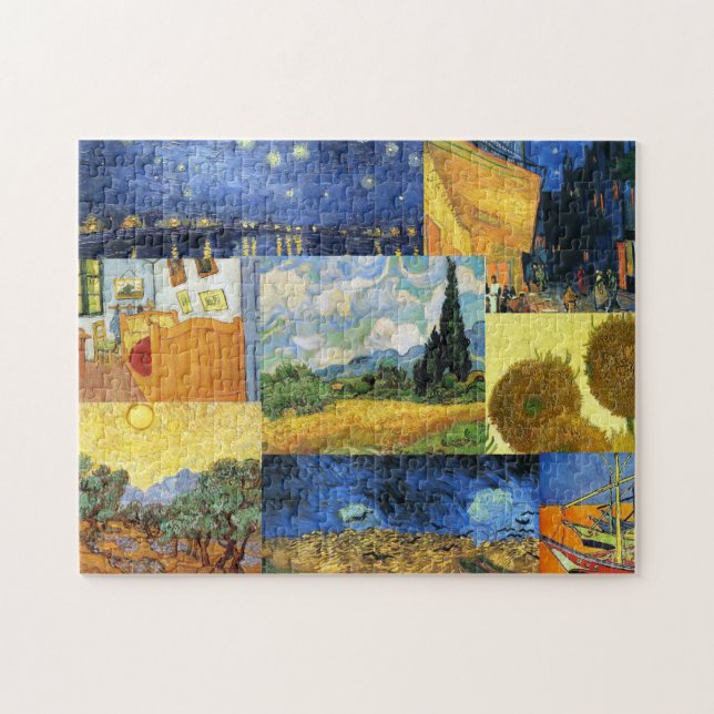 Van Gogh Dream Paintings Art Jigsaw Puzzle (Horizontal)