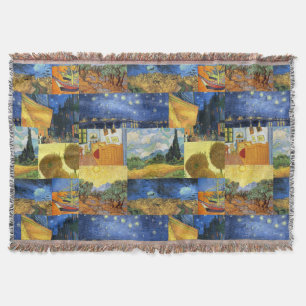 Van Gogh Dream Paintings Art Throw Blanket