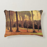 Van Gogh - Edge of a Wood, Decorative Cushion<br><div class="desc">Edge of a Wood,  famous painting by Vincent van Gogh,  1882.</div>