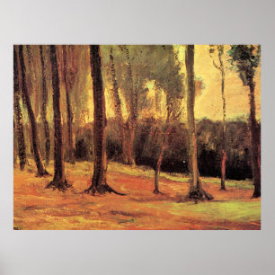 Van Gogh - Edge of a Wood, Poster