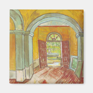 Van Gogh Entrance Hall of Saint Paul Hospital Magnet