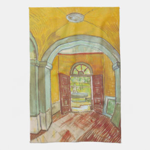 Van Gogh Entrance Hall of Saint Paul Hospital Tea Towel