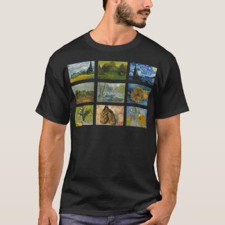 Van Gogh Famous Vintage Classic Art Paintings Spec T-Shirt