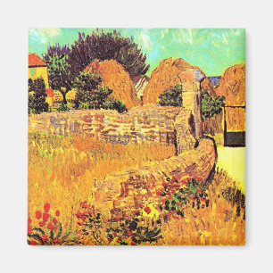 Van Gogh - Farmhouse in Provence Magnet