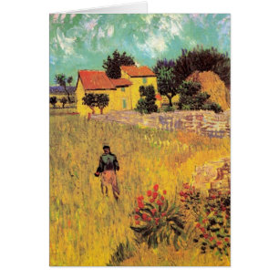 Van Gogh Farmhouse in Provence, Vintage Fine Art