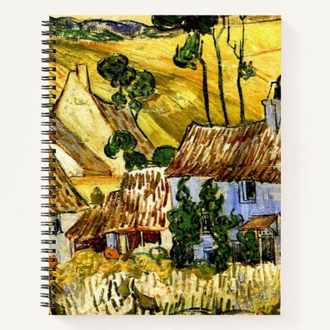 Van Gogh - Farms near Auvers Notebook (Front)