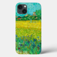 Van Gogh Field with Irises Near Arles