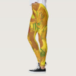 Van Gogh Fifteen Sunflowers In A Vase Fine Art Leggings<br><div class="desc">Vincent Van Gogh Fifteen Sunflowers In A Vase Sunflowers (original title, in French: Tournesols) are the subject of two series of still life paintings by the Dutch Post-Impressionist painter Vincent van Gogh. Art by Vincent van Gogh Movement: Post-Impressionism Artistic beautiful floral vintage fine art painting featuring fifteen sunflowers in a...</div>