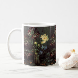Van Gogh Fine Art, Vase with Myosotis and Peonies Coffee Mug