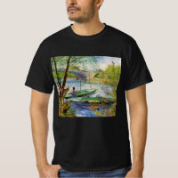Van Gogh Fishing in the Spring, Pont de Clichy