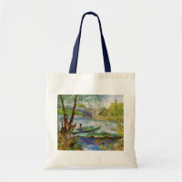 Van Gogh Fishing in the Spring, Pont de Clichy