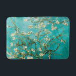 Van Gogh Floral Almond Tree Bath Mat<br><div class="desc">This is the oil painting "Blossoming Almond Tree" done in 1890 by Dutch post- impressionist artist Vincent Willem van Gogh (1853-1890). It is our Fine Art Series no. 113.</div>
