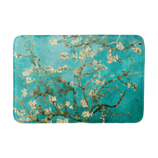 Van Gogh Floral Almond Tree Bath Mat