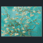 Van Gogh Floral Almond Tree Tissue Paper<br><div class="desc">This is the oil painting "Blossoming Almond Tree" done in 1890 by Dutch post- impressionist artist Vincent Willem van Gogh (1853-1890). It is our Fine Art Series no. 113.</div>