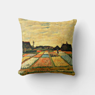 Van Gogh - Flower Beds in Holland Cushion