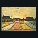 Van Gogh - Flower Beds in Holland Wrapping Paper Sheet<br><div class="desc">Flower Beds in Holland,  popular painting by Vincent van Gogh</div>