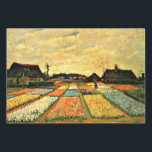 Van Gogh - Flower Beds in Holland Wrapping Paper Sheet<br><div class="desc">Flower Beds in Holland,  popular painting by Vincent van Gogh</div>