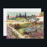 Van Gogh Flowering Garden At Arles Floral Fine Art<br><div class="desc">Vincent Van Gogh Flowering Garden At Arles With Path Fine Art Vincent Willem van Gogh was a Post-Impressionist painter whose work had a far-reaching influence on 20th-century art. His output includes portraits, self portraits, landscapes and still lifes of cypresses, flower fields, trees in bloom, gardens, wheat fields and flowers. Between...</div>