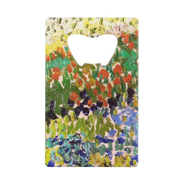 Van Gogh Flowering Garden At Arles Floral Fine Art (Front)