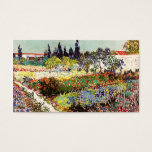 Van Gogh Flowering Garden At Arles Floral Fine Art<br><div class="desc">Vincent Van Gogh Flowering Garden At Arles With Path Fine Art Vincent Willem van Gogh was a Post-Impressionist painter whose work had a far-reaching influence on 20th-century art. His output includes portraits, self portraits, landscapes and still lifes of cypresses, flower fields, trees in bloom, gardens, wheat fields and flowers. Between...</div>