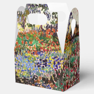 Van Gogh Flowering Garden At Arles Floral Fine Art Favour Box