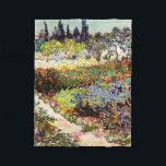 Van Gogh Flowering Garden At Arles Floral Fine Art Fleece Blanket<br><div class="desc">Vincent Van Gogh Flowering Garden At Arles With Path Fine Art Vincent Willem van Gogh was a Post-Impressionist painter whose work had a far-reaching influence on 20th-century art. His output includes portraits, self portraits, landscapes and still lifes of cypresses, flower fields, trees in bloom, gardens, wheat fields and flowers. Between...</div>