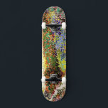 Van Gogh Flowering Garden At Arles Floral Fine Art Skateboard<br><div class="desc">Vincent Van Gogh Flowering Garden At Arles With Path Fine Art Vincent Willem van Gogh was a Post-Impressionist painter whose work had a far-reaching influence on 20th-century art. His output includes portraits, self portraits, landscapes and still lifes of cypresses, flower fields, trees in bloom, gardens, wheat fields and flowers. Between...</div>