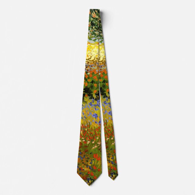 Van Gogh - Flowering Garden Tie (Front)