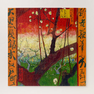 Van Gogh Flowering Plum Tree after Hiroshige Jigsaw Puzzle