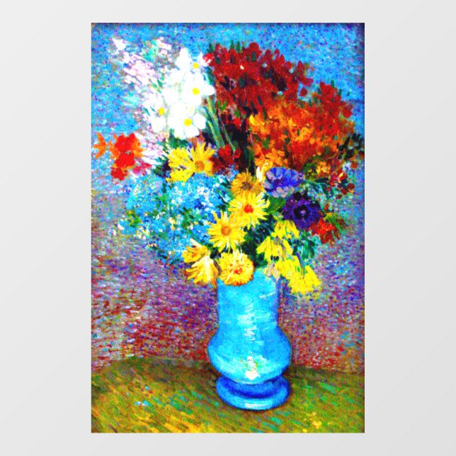 Van Gogh Flowers in a Blue Vase (Sheet)