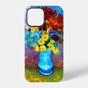 Van Gogh Flowers in a Blue Vase iPhone 12 Case