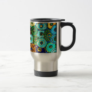 Van Gogh Flowers Travel  Mug