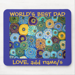Van Gogh Flowers World's Best Mousepad