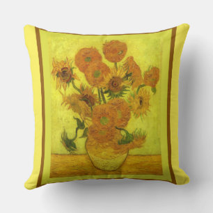 Van Gogh - Fourteen Sunflowers, Cushion