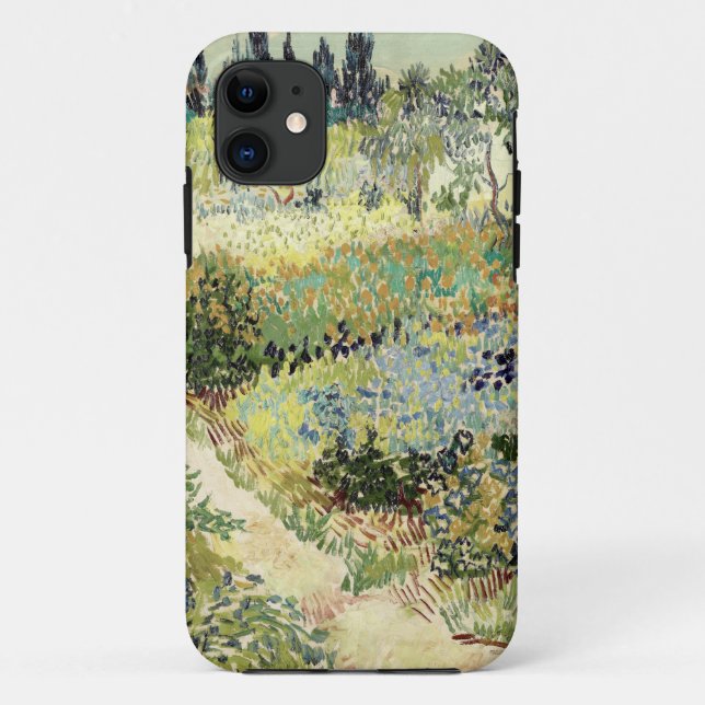 Van Gogh Garden at Arles 1888 Case-Mate iPhone Case (Back)