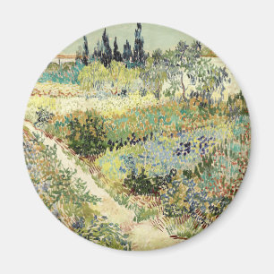 Van Gogh Garden at Arles 1888 Magnet
