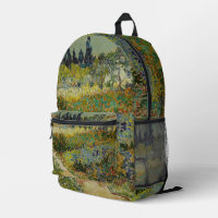 Van Gogh Garden at Arles Floral Impressionist