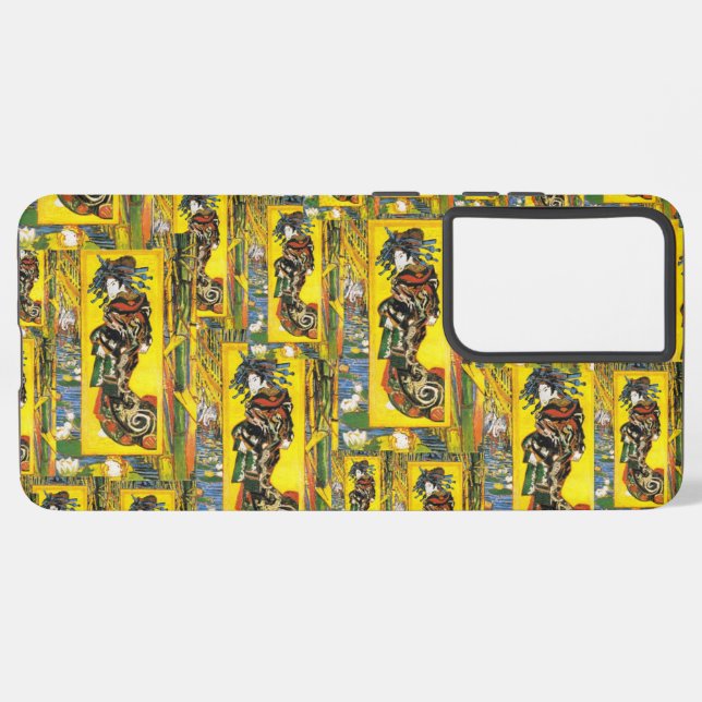 Van Gogh Geisha Uncommon Samsung Galaxy Case (Back Horizontal)