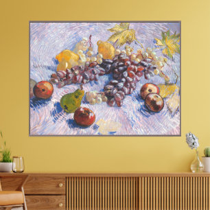 Van Gogh Grapes and Apples Still Life Art Print