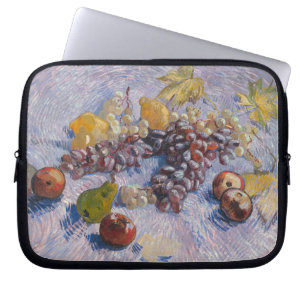 Van Gogh Grapes and Apples Still Life Art Print Laptop Sleeve