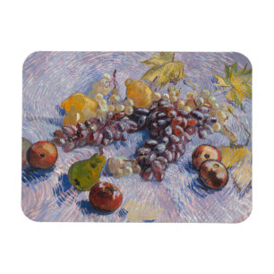 Van Gogh Grapes and Apples Still Life Art Print Magnet