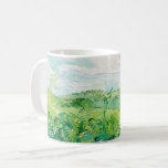 Van Gogh Green Wheat Fields Auvers. Impressionism Coffee Mug<br><div class="desc">Van Gogh "Green Wheat Fields,  Auvers" coffee mug. Nature summer greenery impressionism art.</div>