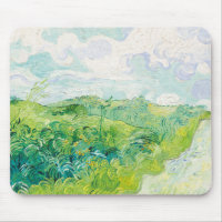 Van Gogh. Green Wheat Fields Auvers. Impressionism