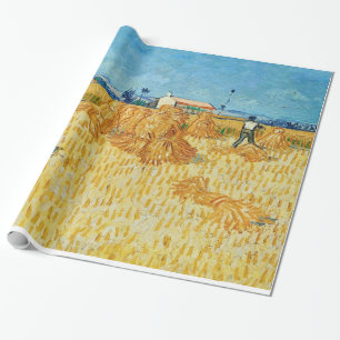 Van Gogh; Harvest in Provence Wrapping Paper