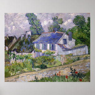 Van Gogh - Houses At Auvers Poster
